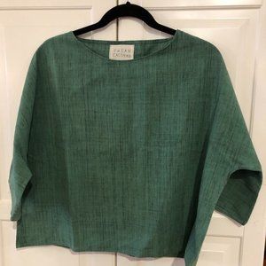 Japanese-inspired top by designer Susan Eastman